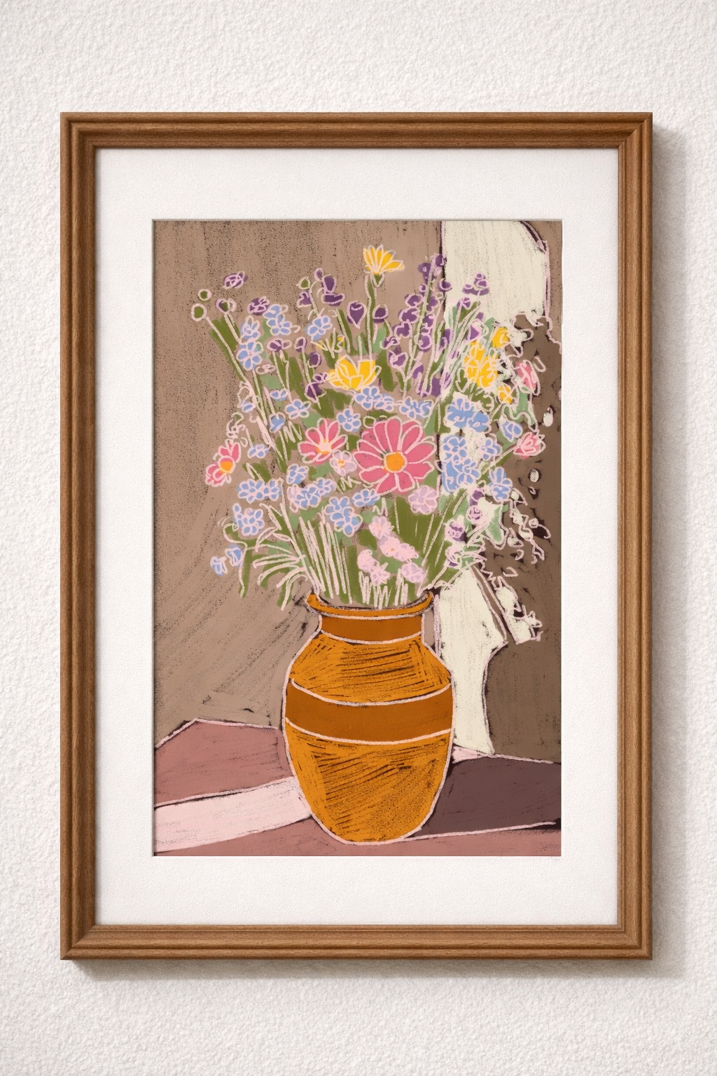 Flowers, print