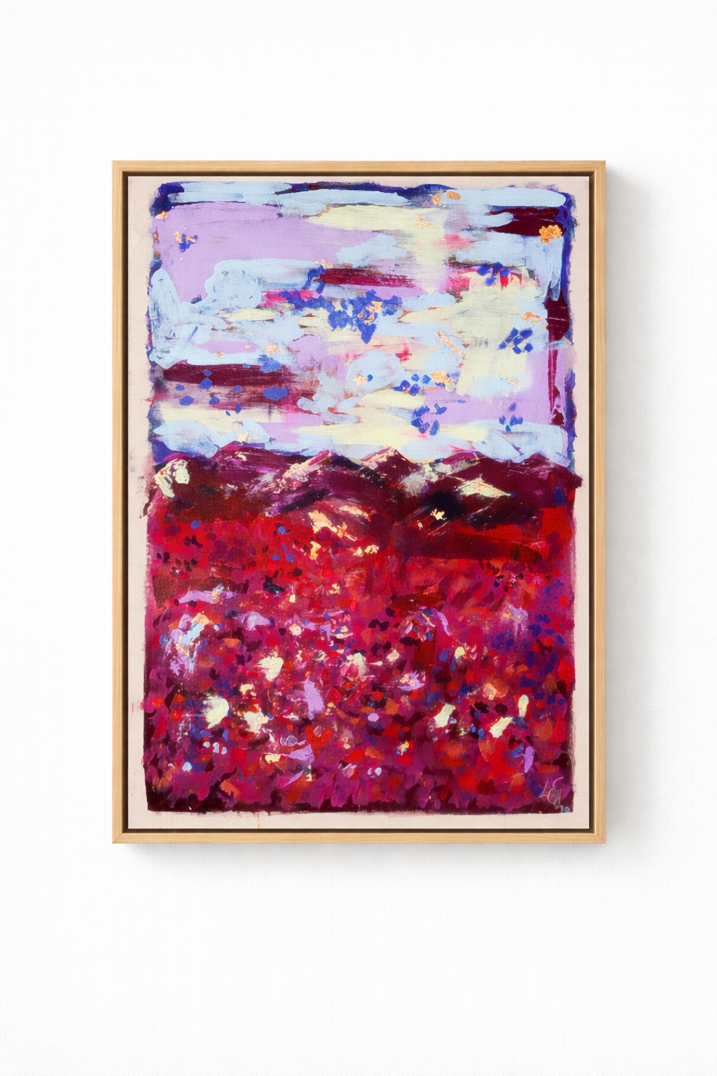 His Paradise, painting, 90 x 60 cm – Atelier Kola