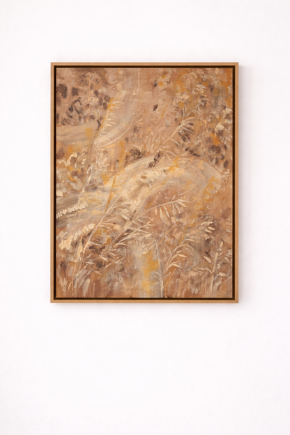Het Broek, abstract painting, 80 x 100 cm