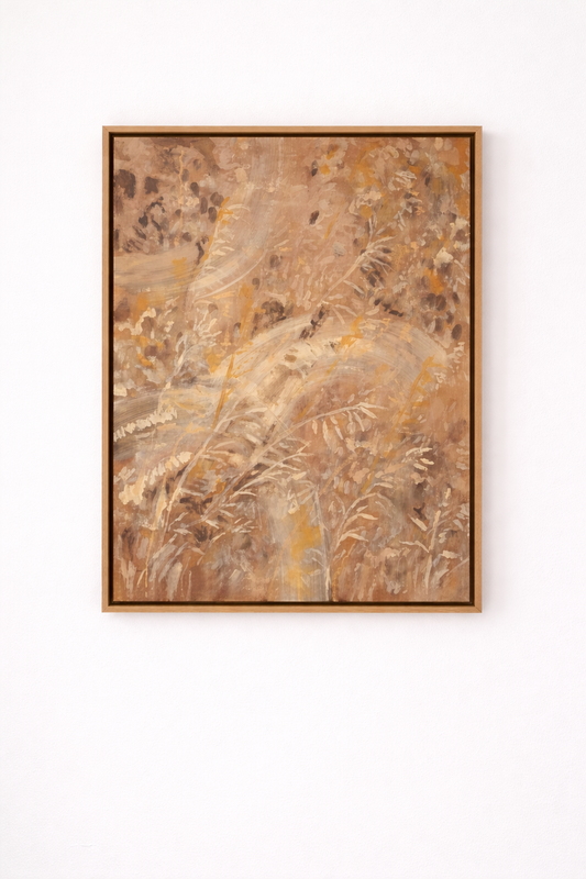 Het Broek, abstract painting, 80 x 100 cm