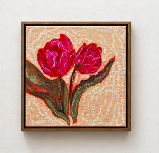 Tulpen, 20 x 20 cm