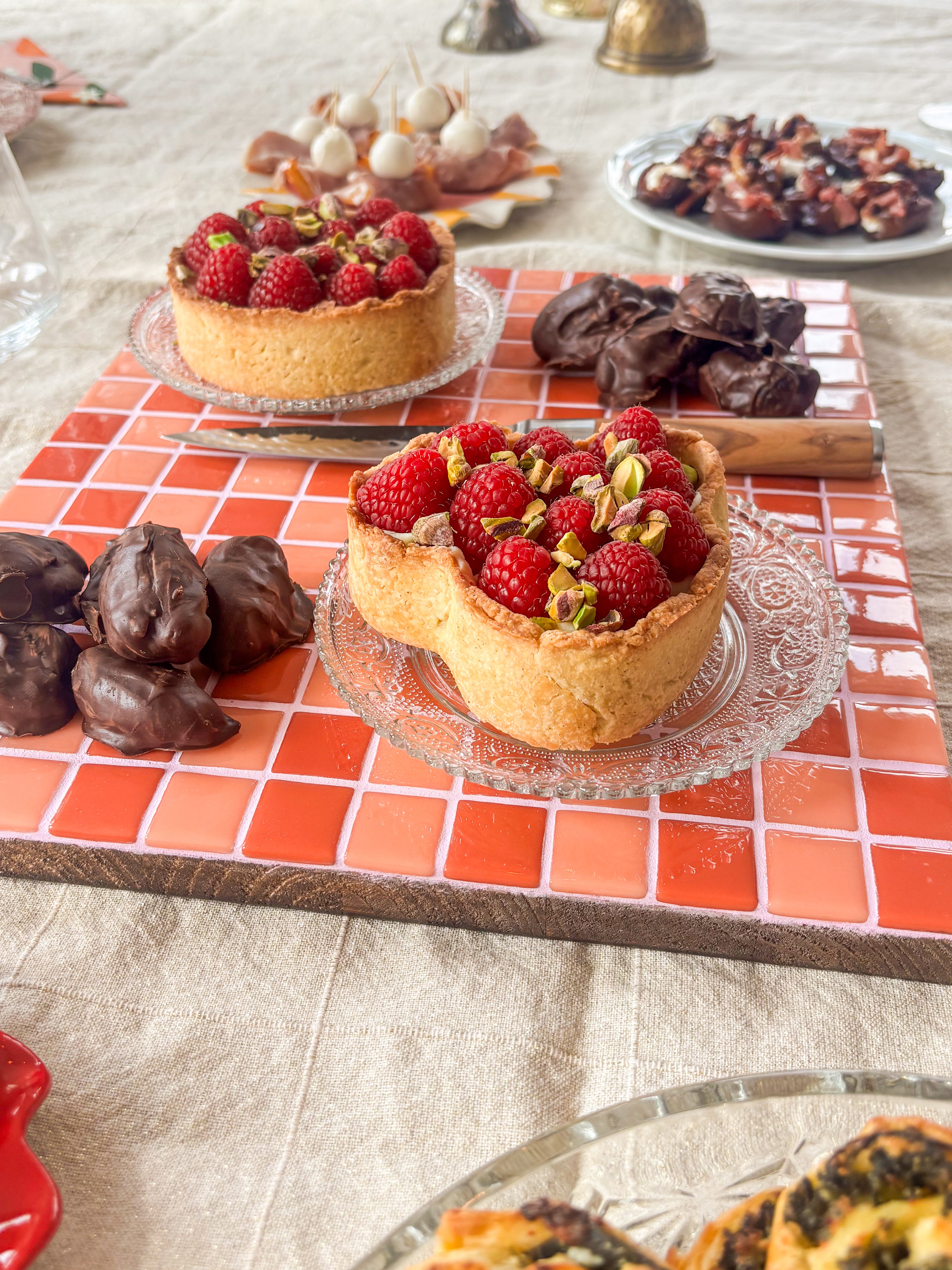 Borrelplank Peach koraal